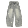 MEANTARS - Baggy Graphic Jeans
